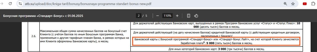Зарплатная карта 