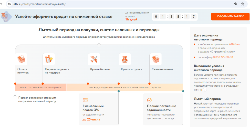 кредитные карты 2026