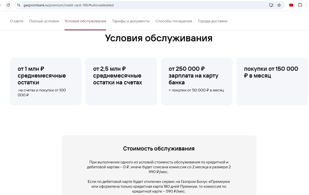 кредитные карты 2026