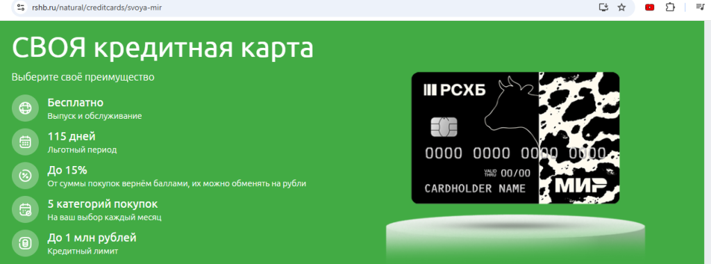 кредитные карты 2026
