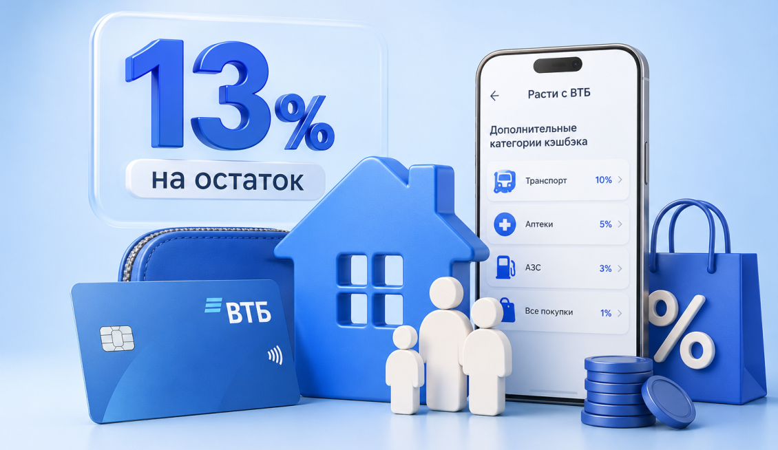 Совместный (семейный) счет ВТБ